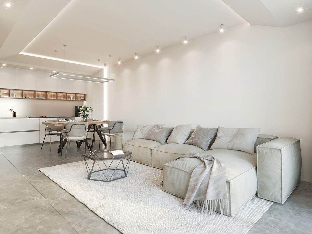 Moderne woonkamer