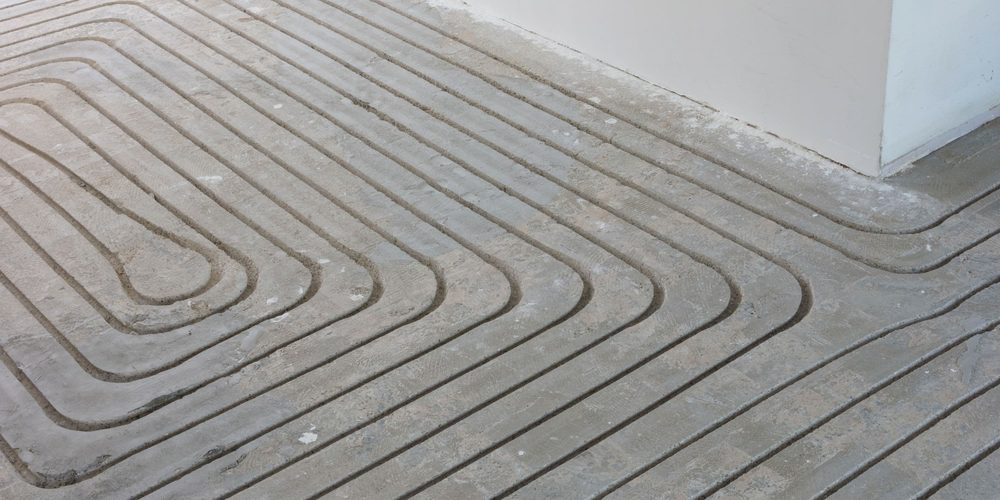 Vloerverwarming aanleg